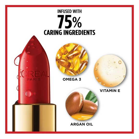 NEW:L'Oreal Paris Colour Riche Satin Moisturizing Lipstick #843 “Toasted Almond” - Picture 3 of 15